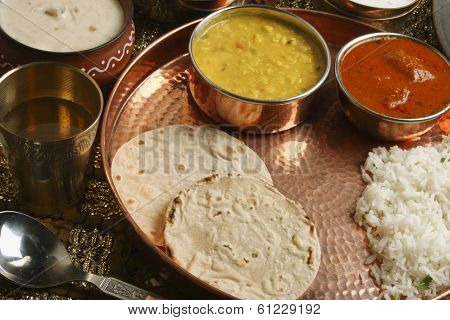 Bhakri - a flatbread made of Jowar from Gujarat.