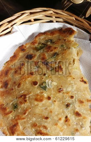 Thick flatbread/Chapati from India