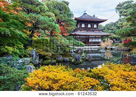 Ginkakuji - The Silver Pavilion Temple in Kyoto
