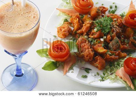 Mix Vegetable Pakora - An Indian snack