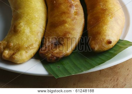 Banana fry is a kind of snack or starter