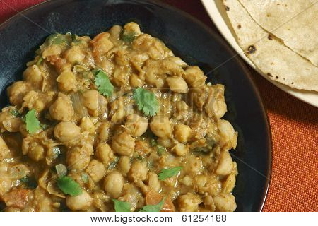 Chana dal in spicy gravy from North India