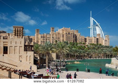 View Of The Souk Madinat Jumeirah.
