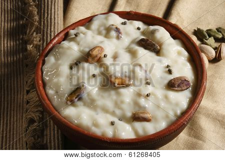 Firnee is a North Indian Dessert