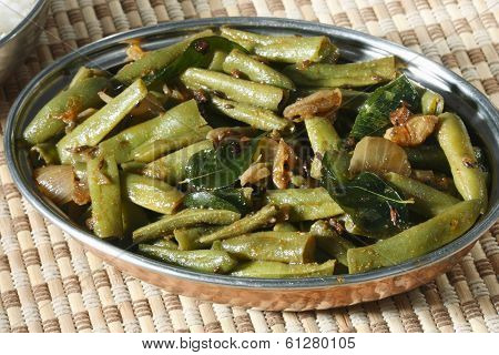 Chikkudu Kaaya Vepudu - Indian dish