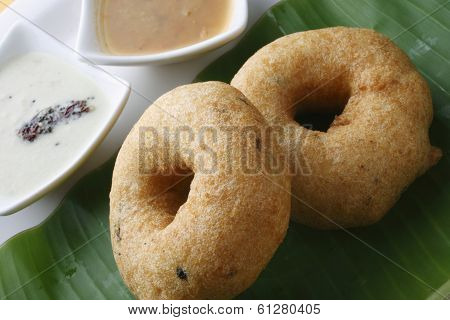 Medu Vada is a traditional Indian dish.