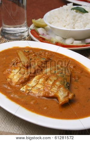 Pomfret curry
