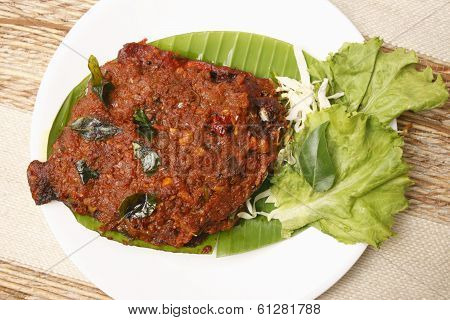 Fish Roasted in spicy masala