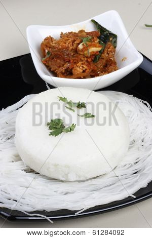 Idli - Steamed rice cakes from South India