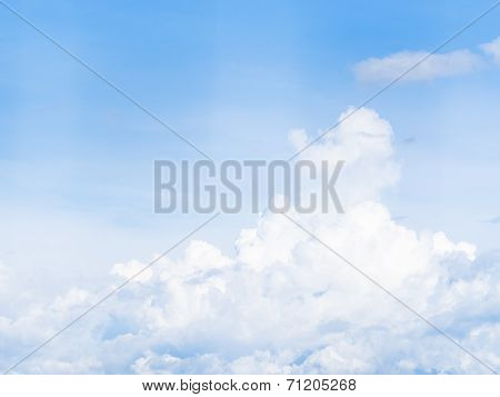 Clouds In Blue Sky, Rainy Day