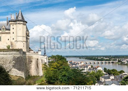 Castle Of Saumur, Maine-et-loire Department (france)