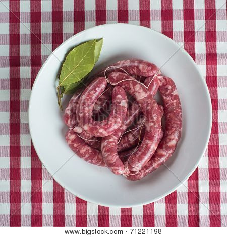 Fresh Sausages To Be Cooked