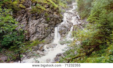 An image of the Kuhfluchtfaelle near Farchant Bavaria Germany