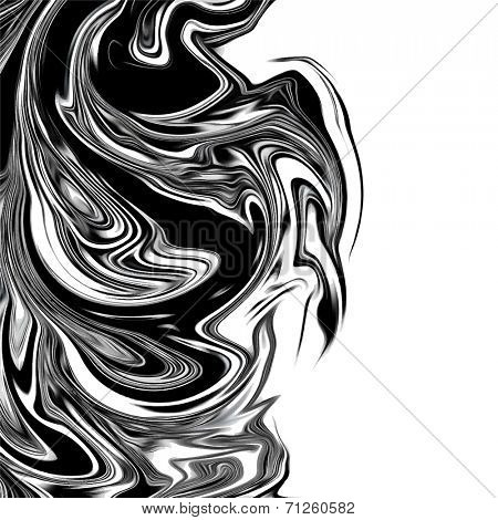 psychedelic swirl design element
