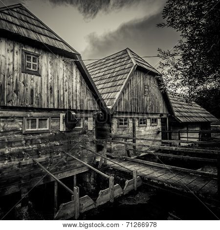 Mills On The River Gacka Croatia