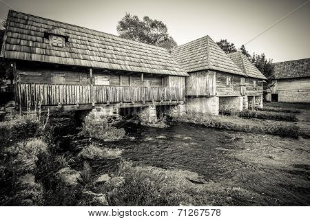 Mills On The River Gacka Croatia
