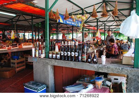 Covered Market In Mostar