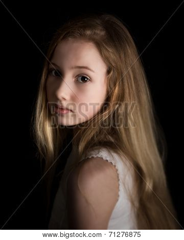 Young Girl Dreaming