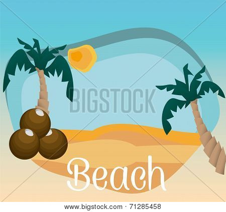 day in the beach