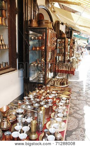 Shops In Bascarsija, Sarajevo