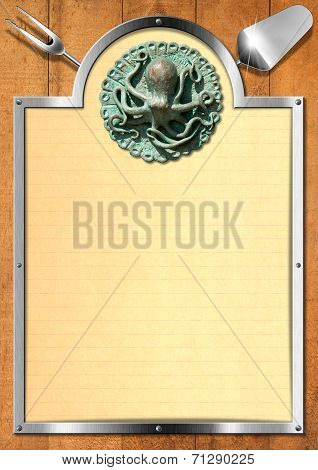 Seafood Menu Background