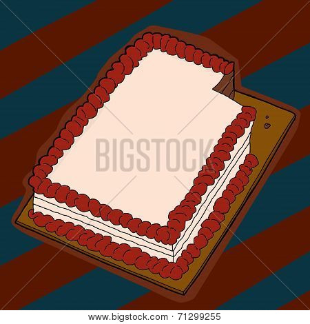 Cake With Missing Slice