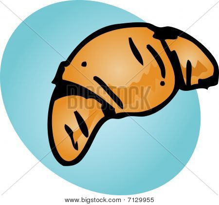 Croissant Gebäck