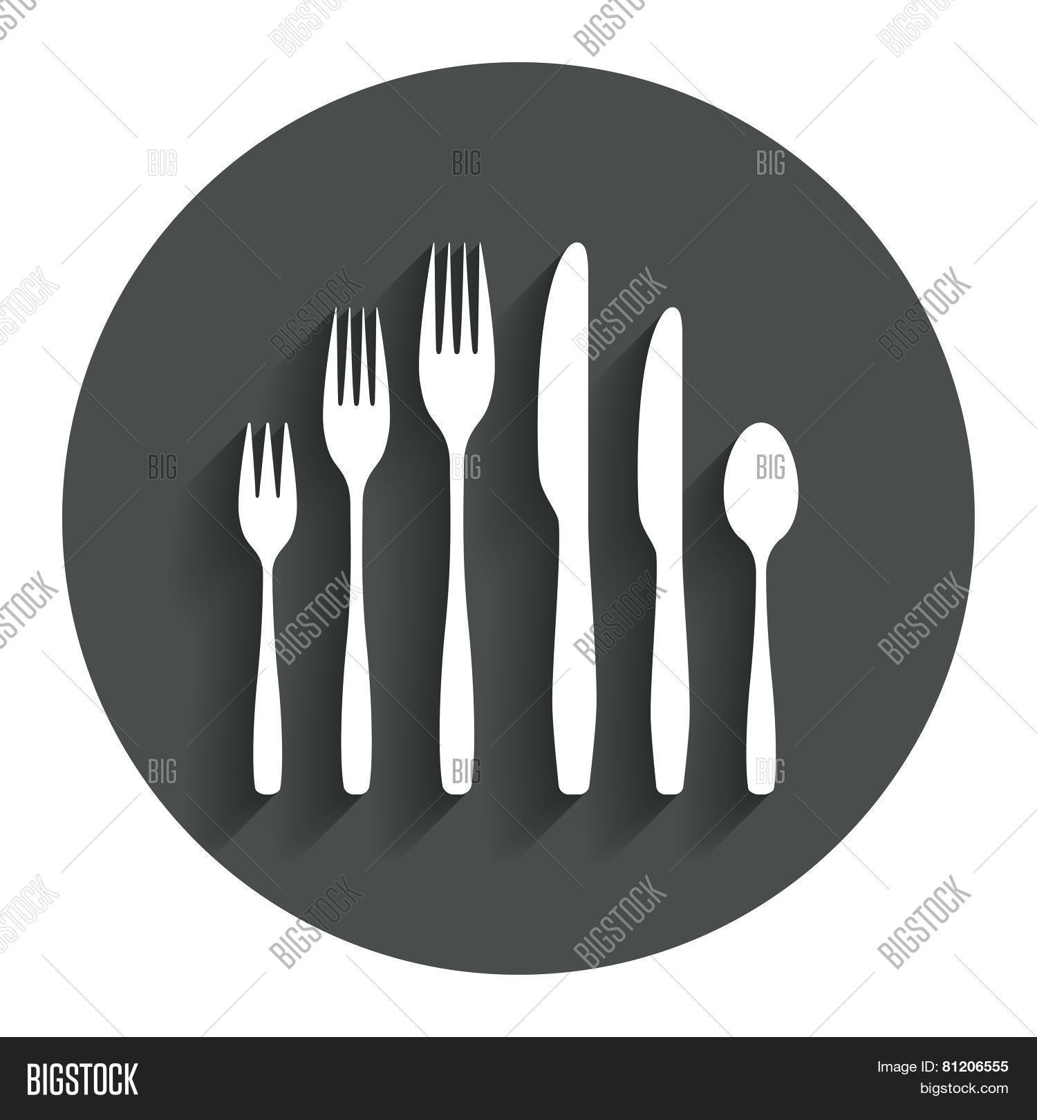 Dessert Fork, Knife, Vector & Photo (Free Trial) Bigstock