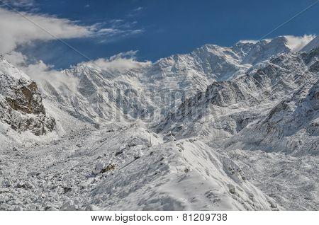 Himalayas Near Kanchenjunga