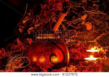 Kalebass to mate with burning candles