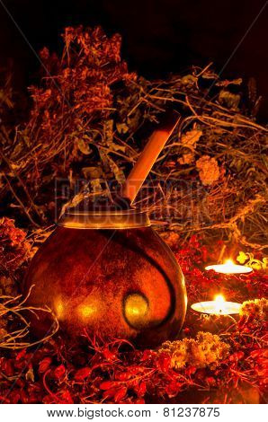 Kalebass to mate with burning candles