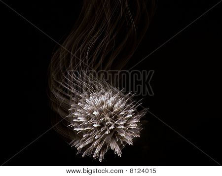 gespenstische Feuerwerk