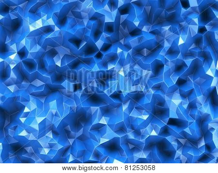 Abstract Graphoc Blue Low Poly Background Texture