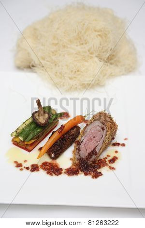 Chef dinner menu