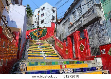 Selaron Steps, Rio