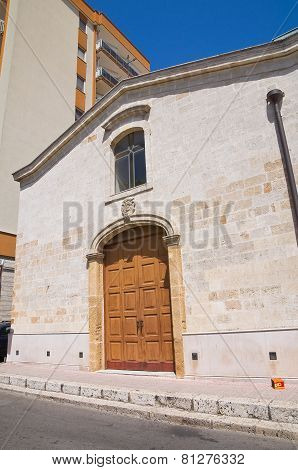 Church of St. Antonio. Laterza. Puglia. Italy.