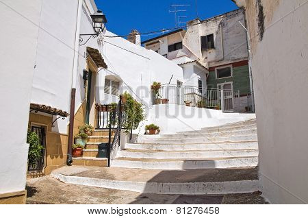 Alleyway. Laterza. Puglia. Italy.