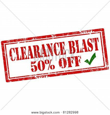 Clearance Blast-stamp