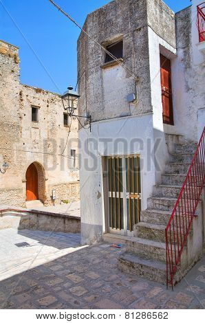 Alleyway. Laterza. Puglia. Italy.