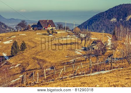 Romanian Rural Scene