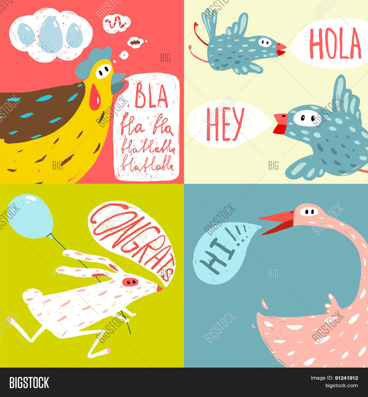 Colorful Fun 矢量图和照片(免费试用) | Bigstock