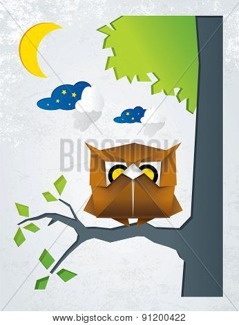 Owl Origami