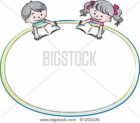 Kids Reading 矢量图和照片(免费试用) | Bigstock