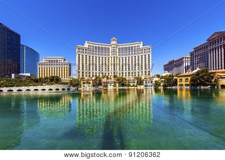 Luxury Hotel Bellagio In Las Vegas