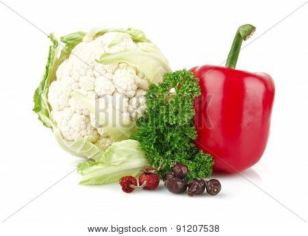 Group Of Vegetables Full Of Vitamin C