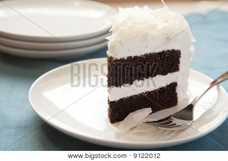 เค้กมะพร้าวช็อคโกแลต