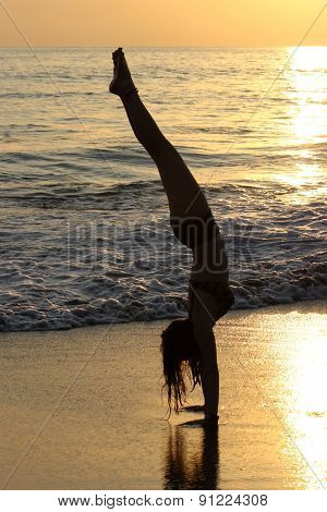 Sunset Handstands