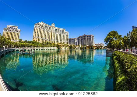 Luxury Hotel Bellagio In Las Vegas