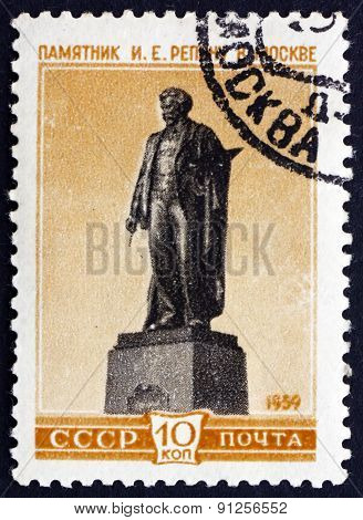 Postage Stamp Russia 1959 Ilya Yefimovich Repin, Painter