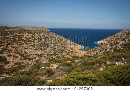 Shipwreck, Amorgos, Cyclades, Greece